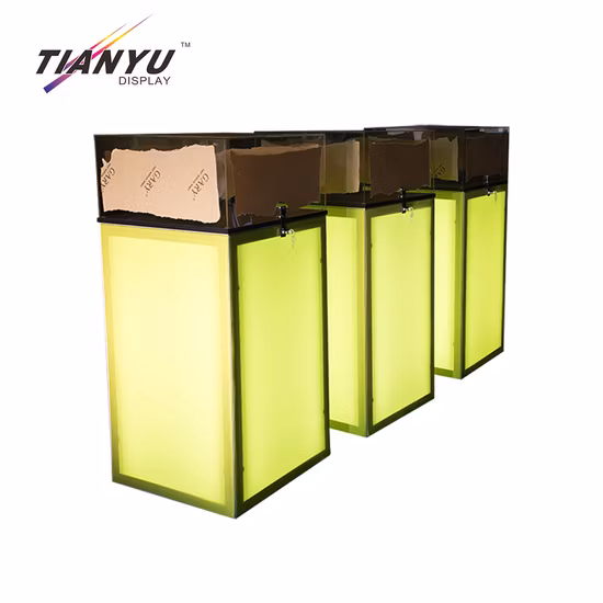 가벼운 상자를 가진 Tianyu 직물 팝업 광고 전시회 사건 부스 무역 박람회 전시